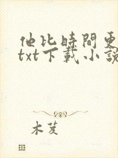 他比时间更深情txt下载小说