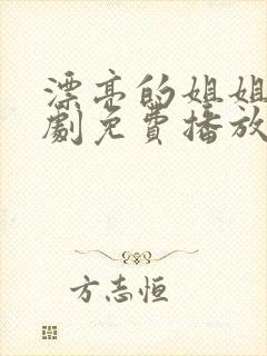 漂亮的姐姐电视剧免费播放