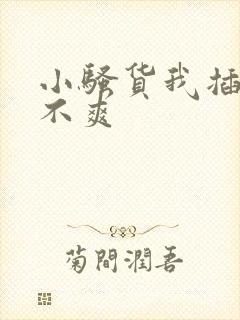 小骚货我插的爽不爽