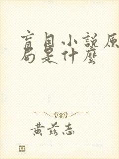 盲目小说原著结局是什么