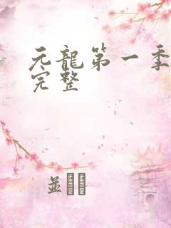 元龙第一季1集完整