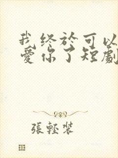 我终于可以不再爱你了短剧大结局