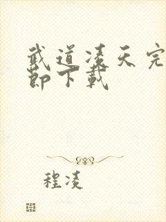 武道凌天完整章节下载