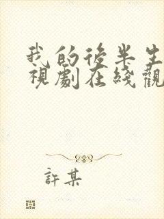 我的后半生 电视剧在线观看