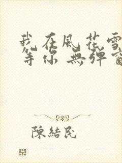 我在风花雪月里等你 无弹窗