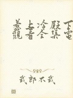 惹上冷殿下免费观看全集电视剧