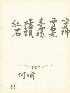 红楼梦贾宝玉是石头还是神瑛侍者