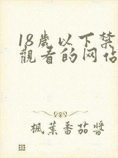 18岁以下禁止观看的网站久久综合