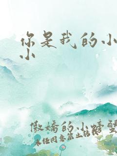 你是我的小确幸小