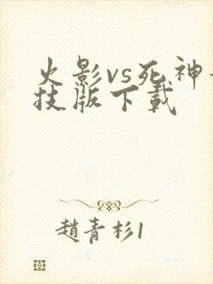 火影vs死神竞技版下载