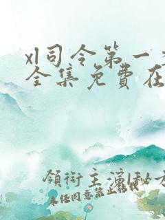 xl司令第一季全集免费在线