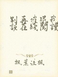 别再催眠我了小说在线阅读