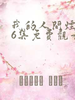 我的人间烟火16集免费观看