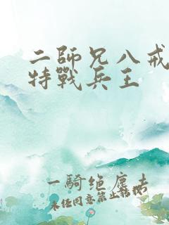 二师兄八戒超级特战兵王