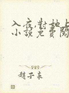 入夜,对她上瘾小说免费阅读完本