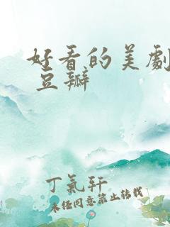 好看的美剧推荐 豆瓣