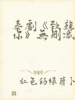 泰剧《致亲爱的你》无删减