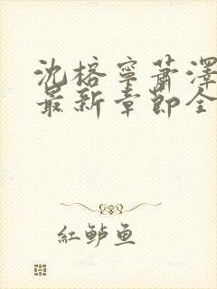 沈榕宁萧泽小说最新章节全文阅读