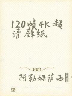 120帧4k超清壁纸