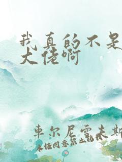 我真的不是修仙大佬啊