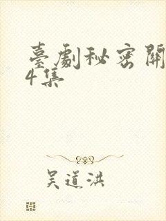 台剧秘密关系第4集