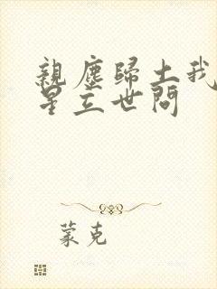 亲尘归土我以将星立世问