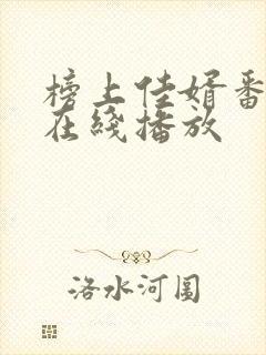 榜上佳婿番外1在线播放