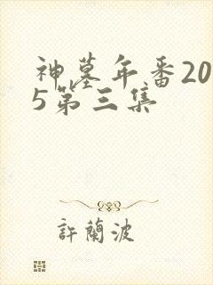 神墓年番2025第三集