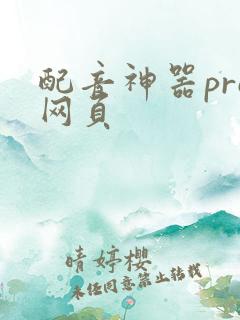 配音神器pro网页