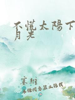 不慌太阳下山有月光