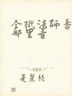 全职法师番外在哪里看