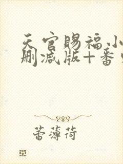 天官赐福小说无删减版+番外