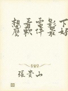 想看电影下载什么软件最好