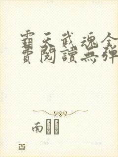 霸天武魂全文免费阅读无弹窗