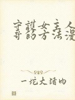 守护女主人公哥哥的方法漫画