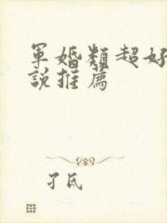 军婚类超好看小说推荐