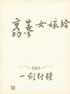 重生女嫁给老公的爹