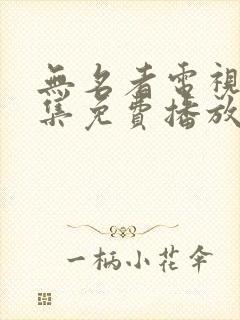 无名者电视剧全集免费播放高清