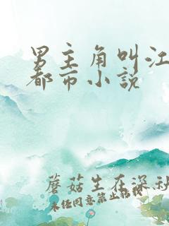 男主角叫江凡的都市小说