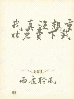 我真没想重生txt免费下载