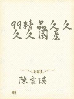 99精品久久久久久国产