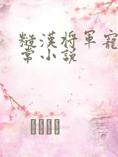 糙汉将军宠妻日常小说