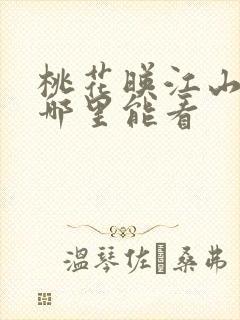 桃花映江山全集哪里能看