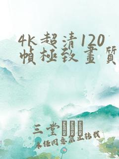 4k超清120帧极致画质动态壁纸