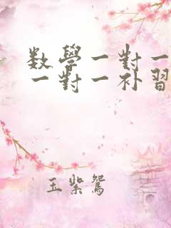 数学一对一高中一对一补习