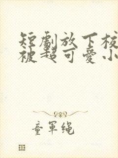 短剧放下校花后被超可爱小女友倒追全集