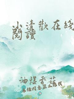 小清欢在线免费阅读