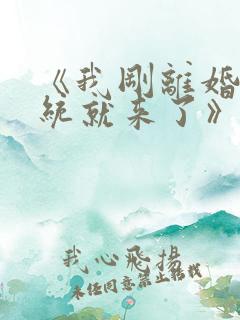 《我刚离婚,系统就来了》