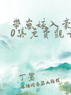 带崽嫁入豪门80集免费观看