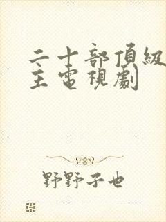 二十部顶级双男主电视剧